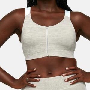 Outdoor Voices Zip Bra